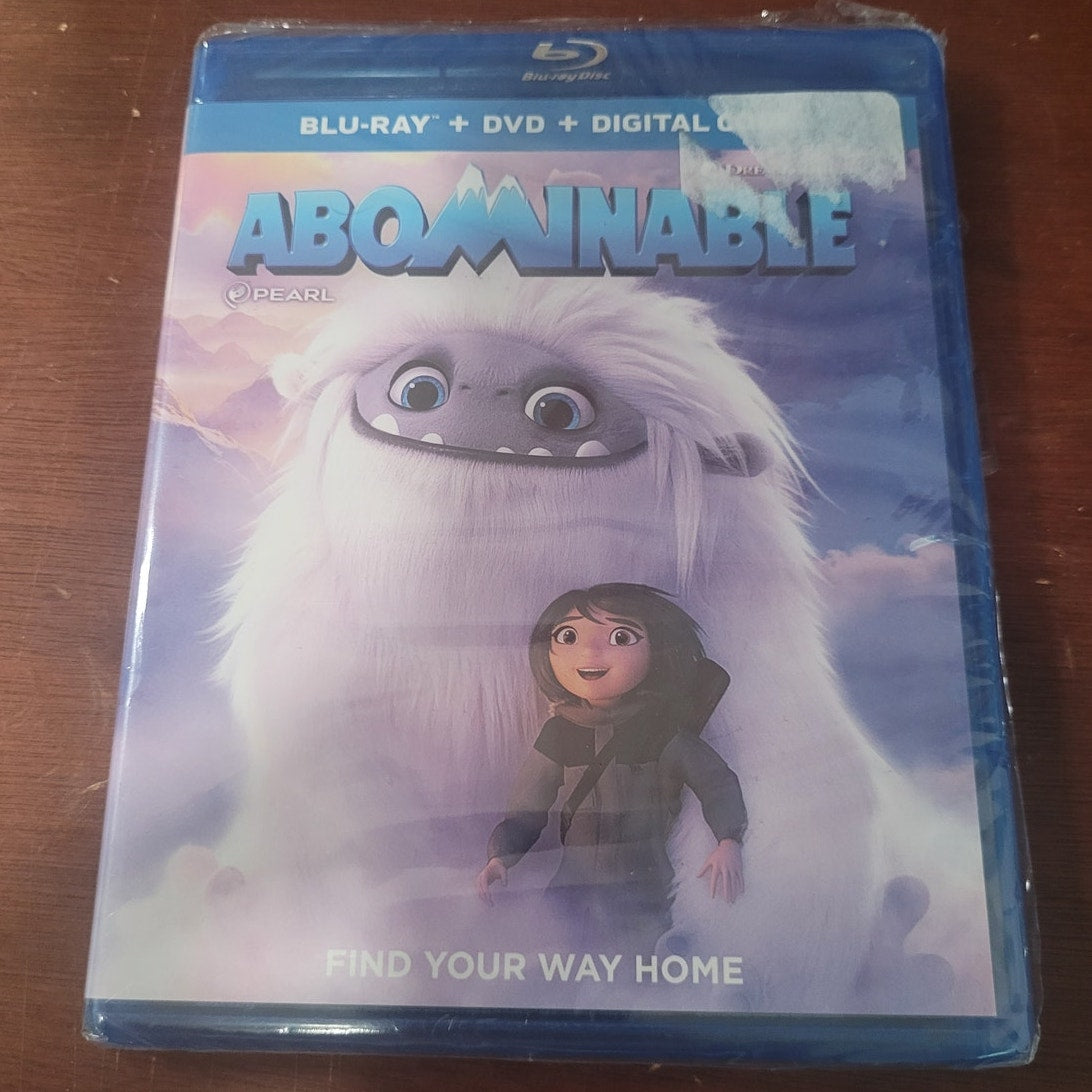 Abominable Blu-ray + DVD + Digital 2019 Animated Family Adventure Movie