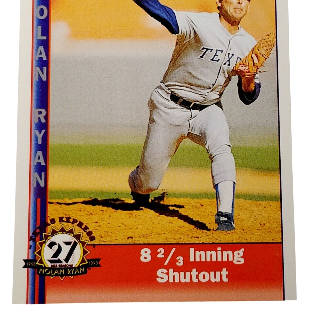 1993 Pacific Texas Express Nolan Ryan #229 Texas Rangers Pitcher 27 Seasons NM