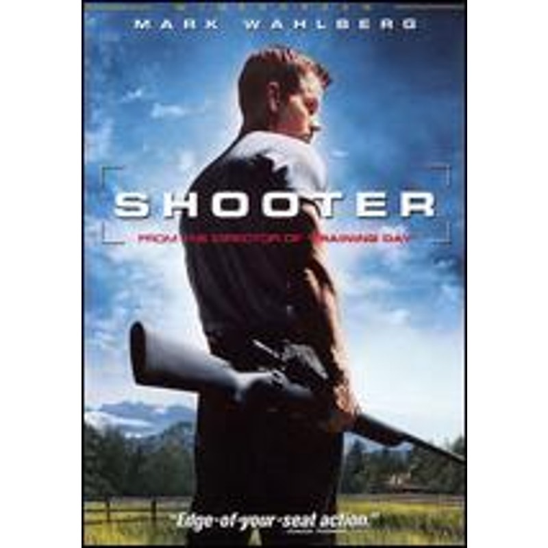 Shooter DVD 2007 Action Thriller, Widescreen, Mark Wahlberg, Paramount Release