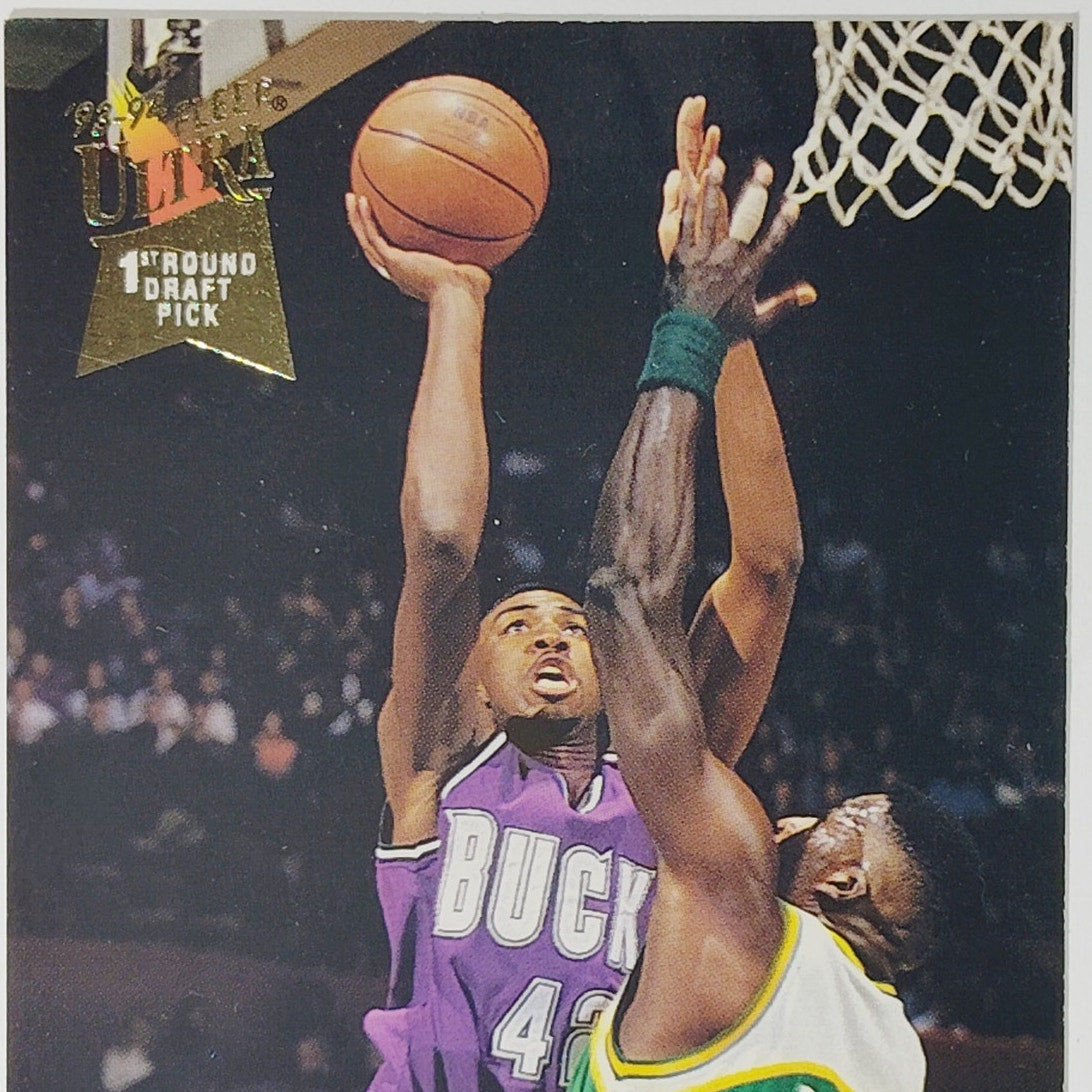 1993-94 Ultra Vin Baker #282 Milwaukee Bucks Forward, NBA Rookie Card