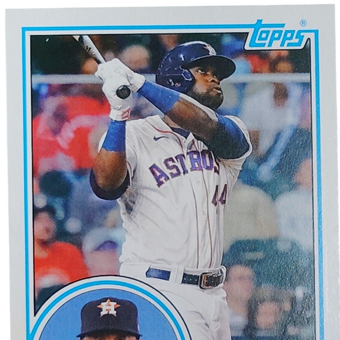 2021 Topps #160 Yordan Alvarez Houston Astros DH/Outfielder - VG/EX