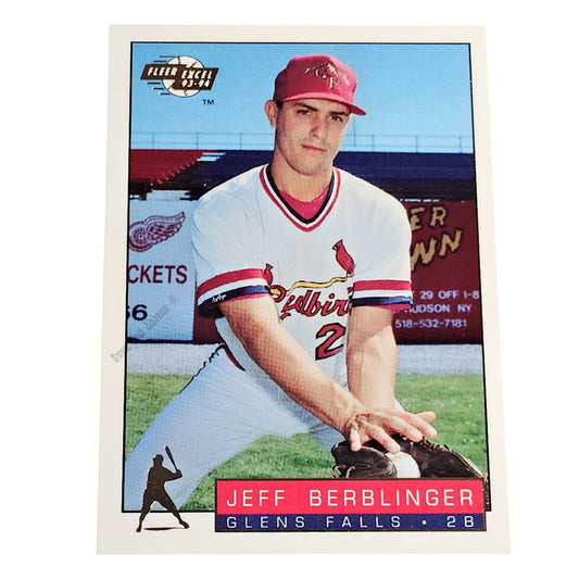 Jeff Berblinger, Glen Falls Redbirds, No. 258,  93-94 Fleer Excel Minor Leagues