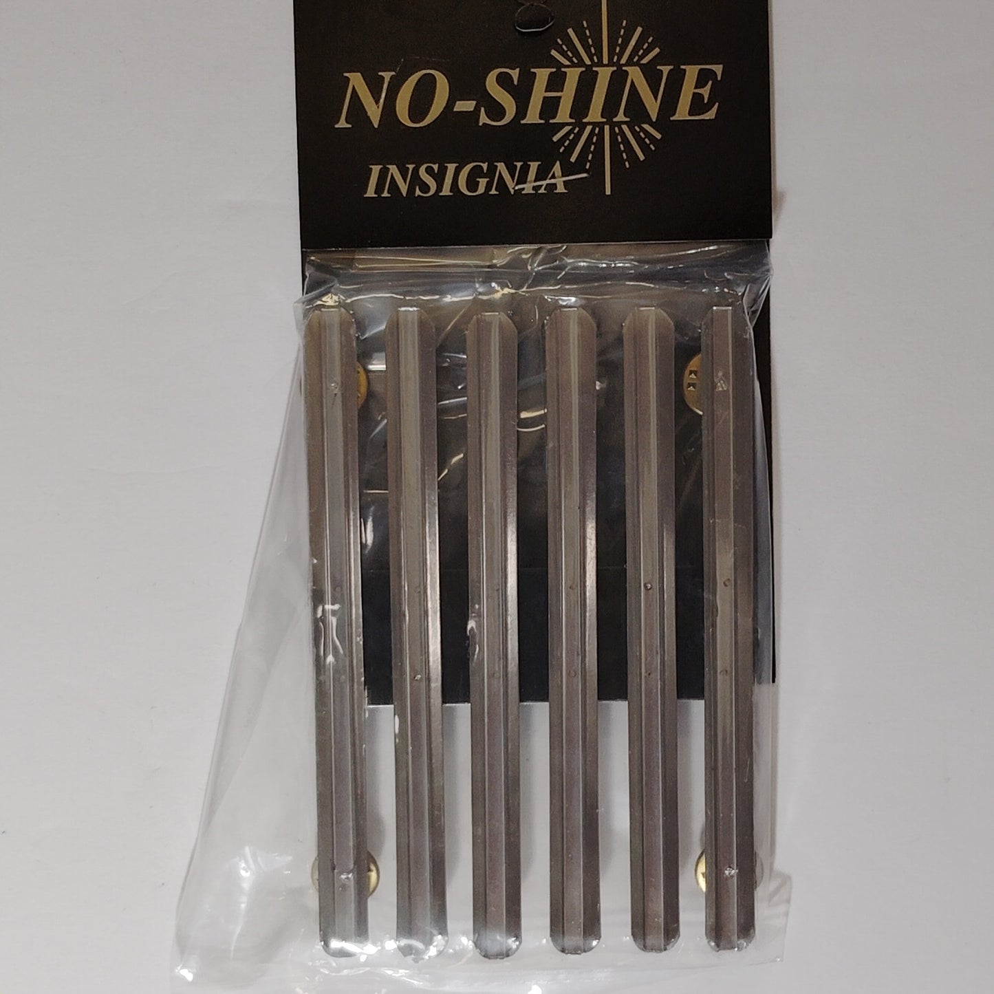 Mounting Rack Bar - 18 Ribbons (3/3/3/3/3/3 w/ 1/8" Gap)  No-Shine Insignia