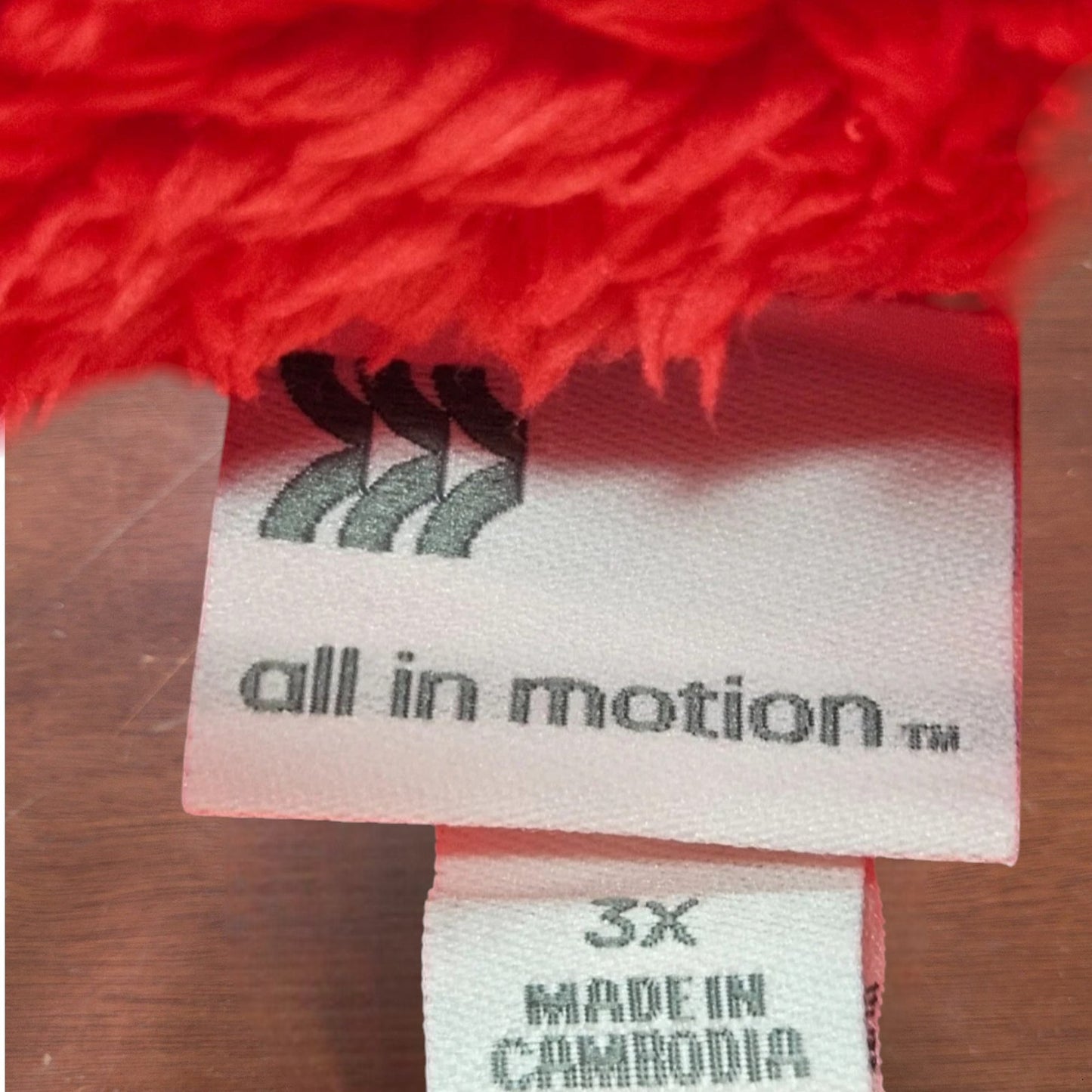 All in Motion High‑Pile Fleece 1/2‑Zip Pullover – Coral Lava – Women’s 3X