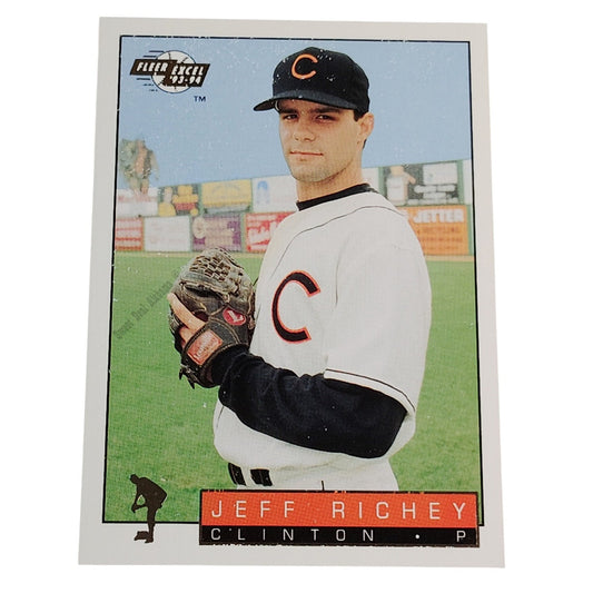 Jeff Richey, Clinton Giants, #294,  93-94 Fleer Excel Minor Leagues