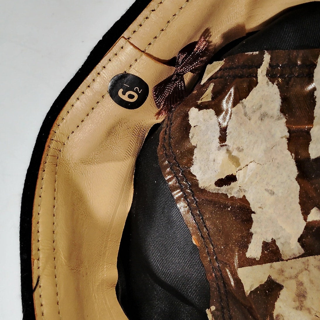 WWII–Korean War Era U.S. Navy Formal Wool Cap – Size 6-1/2, Gold “U.S. NAVY”