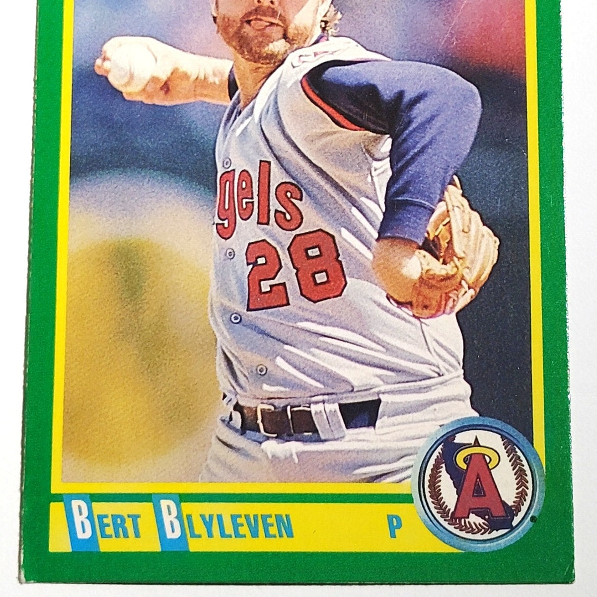 1990 Score Bert Blyleven #180 California Angels Pitcher Hall of Famer EX