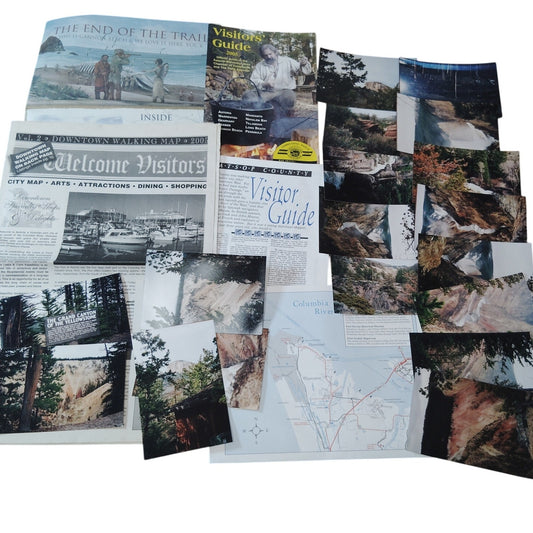Astoria, Oregon 2006 Travel Ephemera Lot - Visitor Guides, Map, Postcards