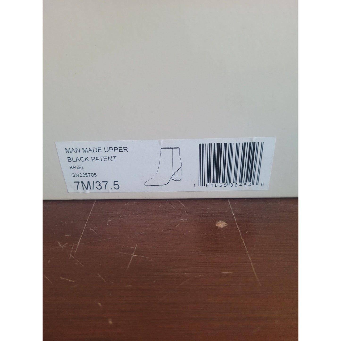 BCBGeneration Briel Ankle Boot – Black Patent, Women’s 7M, Pointed Toe, GN235705