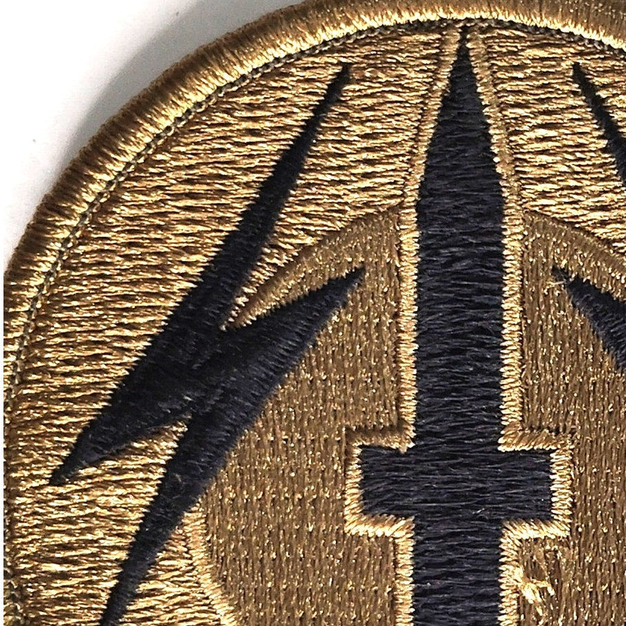 US Army 56th Artillery Brigade Novelty Patch Subdued 3‑1/8" × 2‑3/8" Hook Back