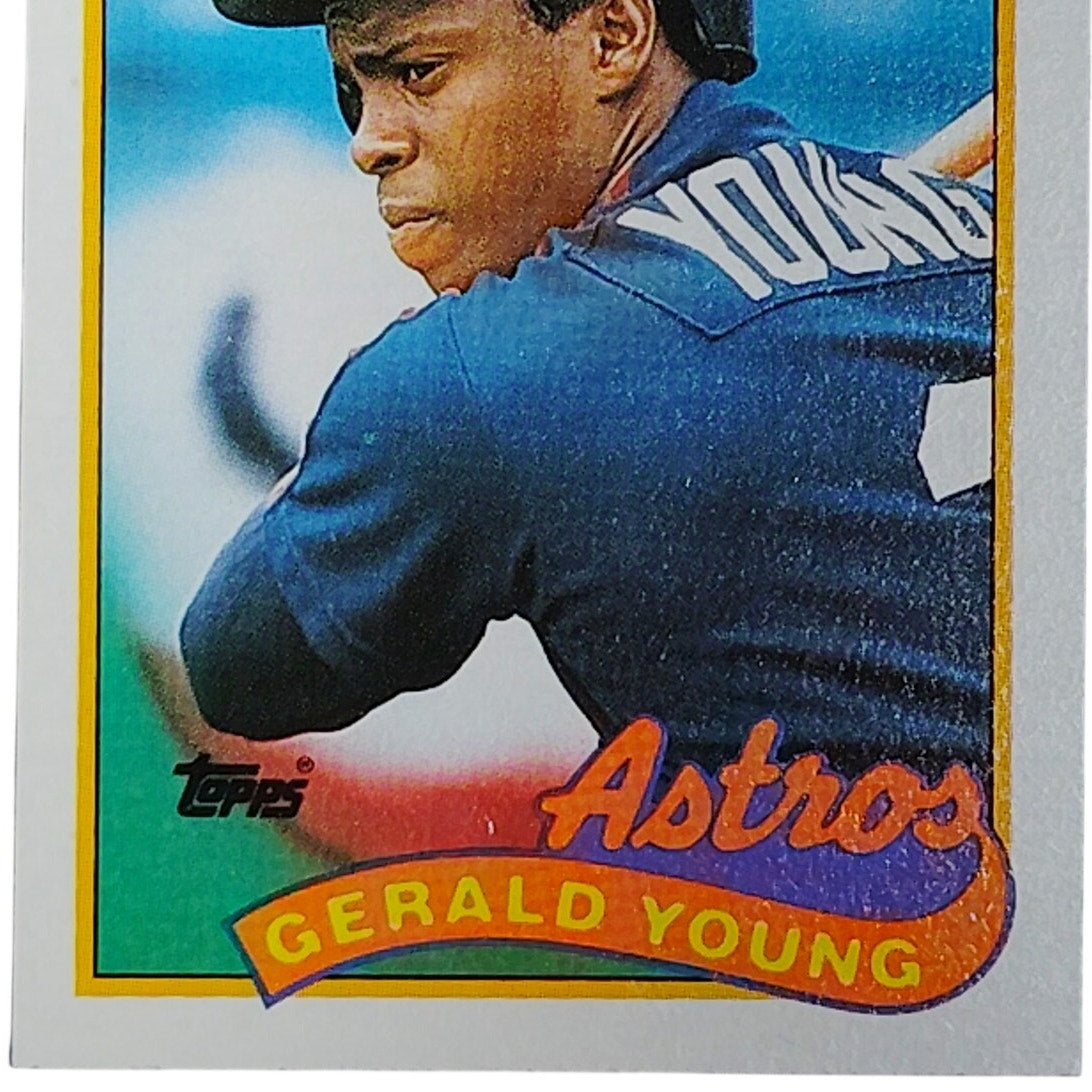 1989 Topps Gerald Young #95 Astros OF Speedster VG/EX