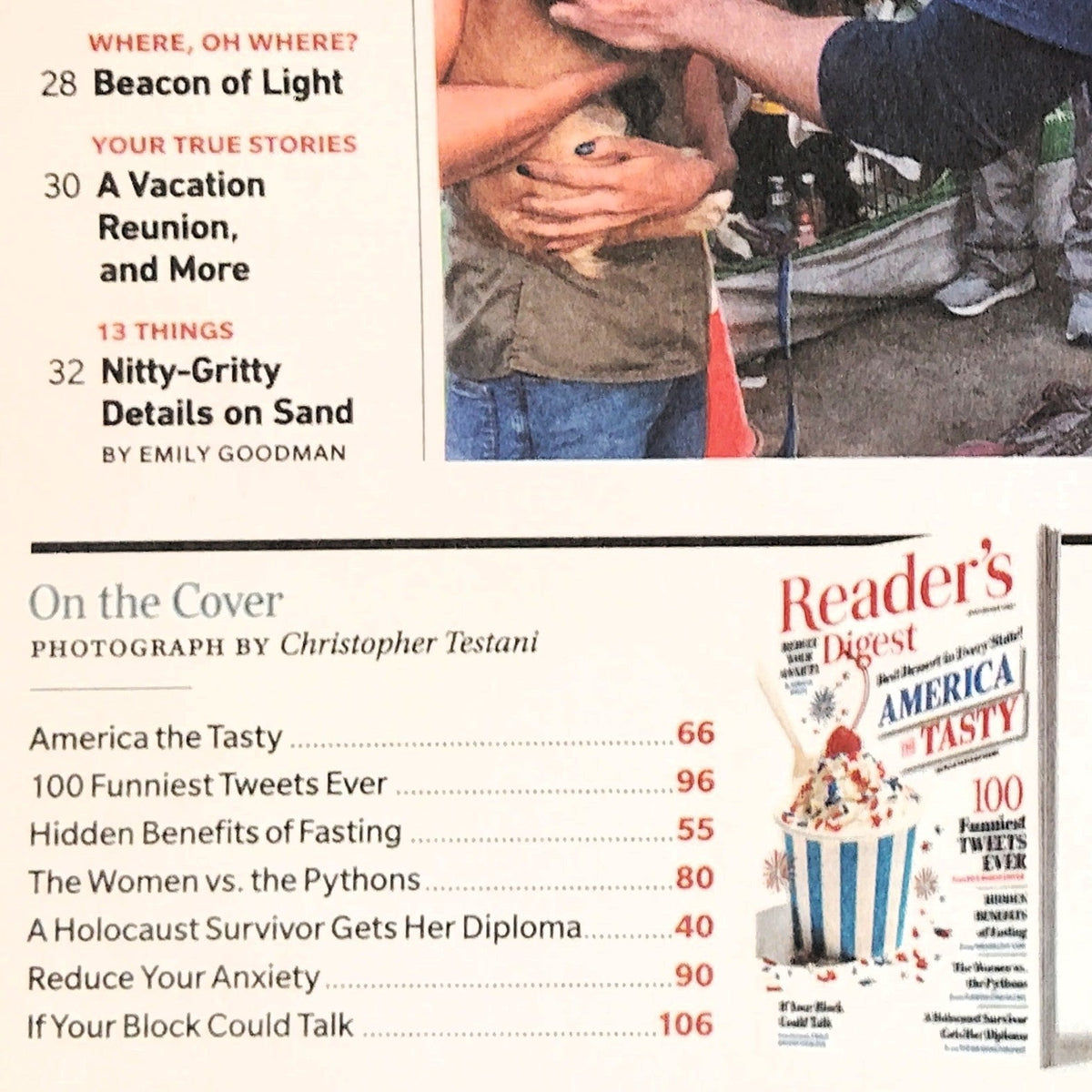 Reader's Digest July/August 2021 America the Tasty Magazine Back Issue