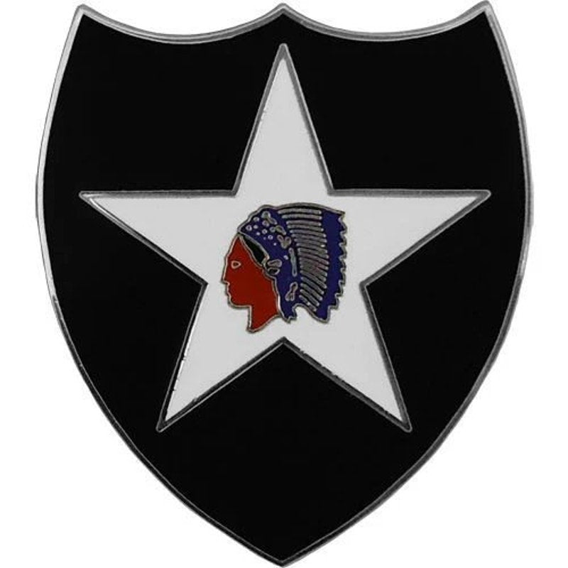 Army Combat Service Identification Badge (CSIB) – 2nd Infantry Division – 1-3/4" x 2"