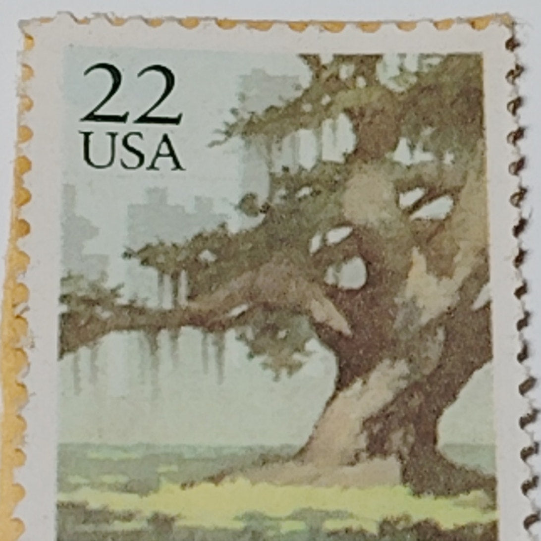 1988 Georgia Statehood 22 Cent USPS Stamp Scott 2339 - Unused with Imperfections