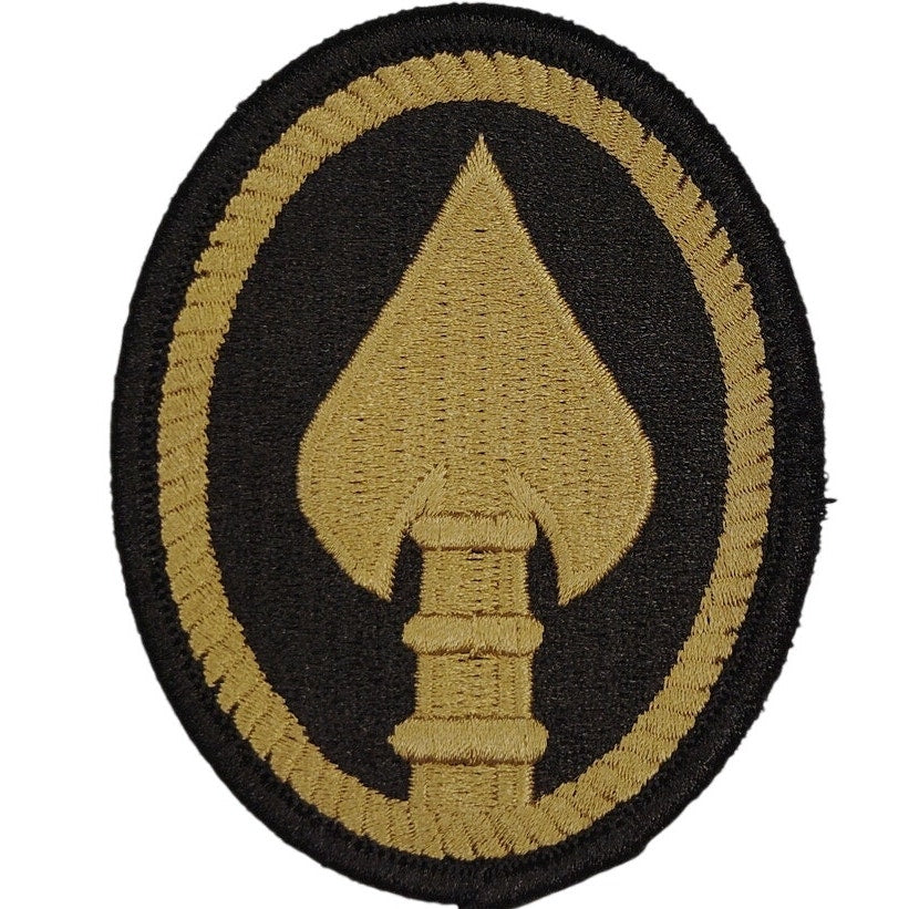 US Army Element Special Operations Command Patch 3‑3/8" × 2‑5/8" Hook Back