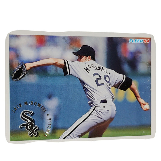 Jack McDowell, Chicago White Sox, #89,  1994 Fleer Baseball Collector's Card