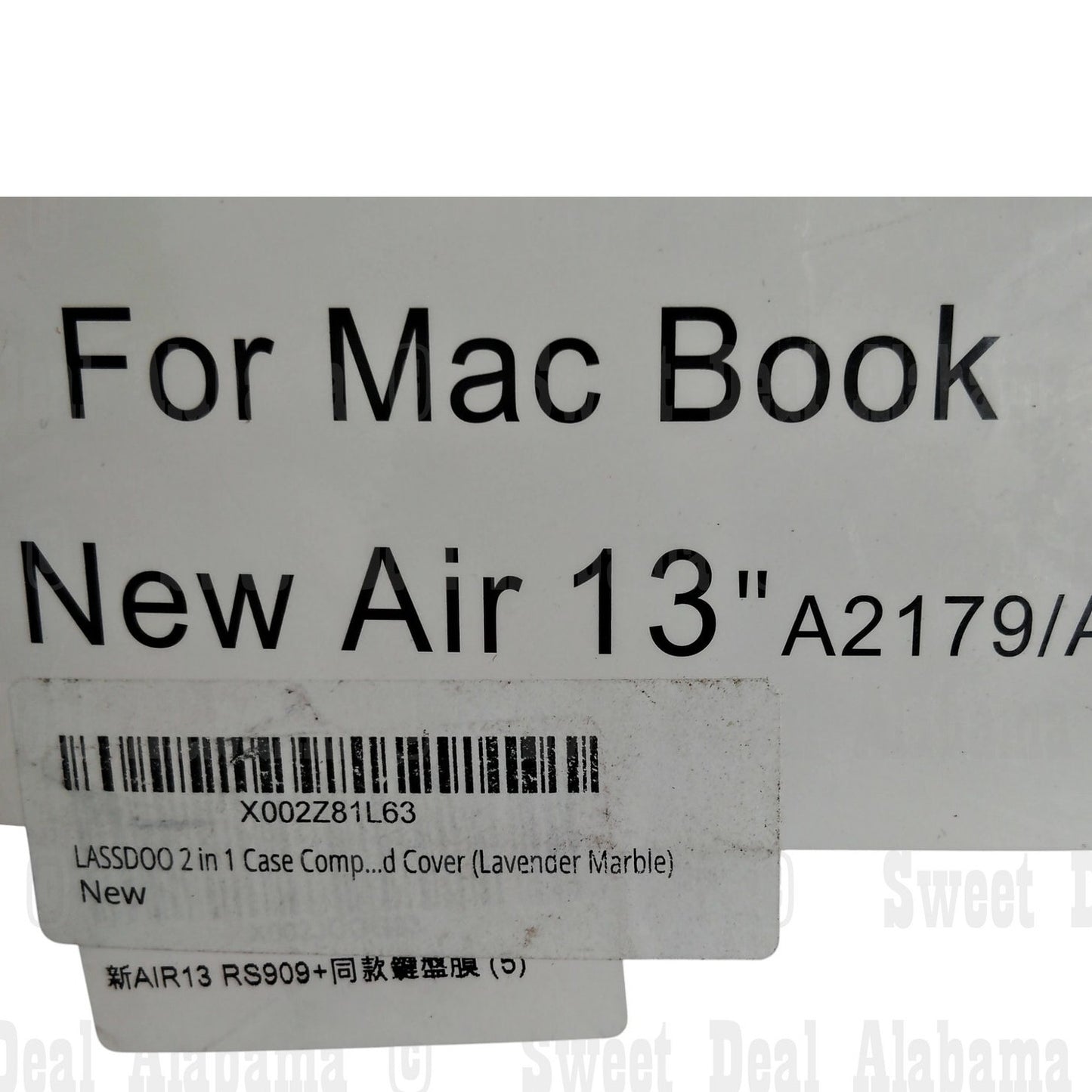 Hard Shell For MacBook Air 13" A2179 / A1932 w/Keyboard Cover & Screen Protector