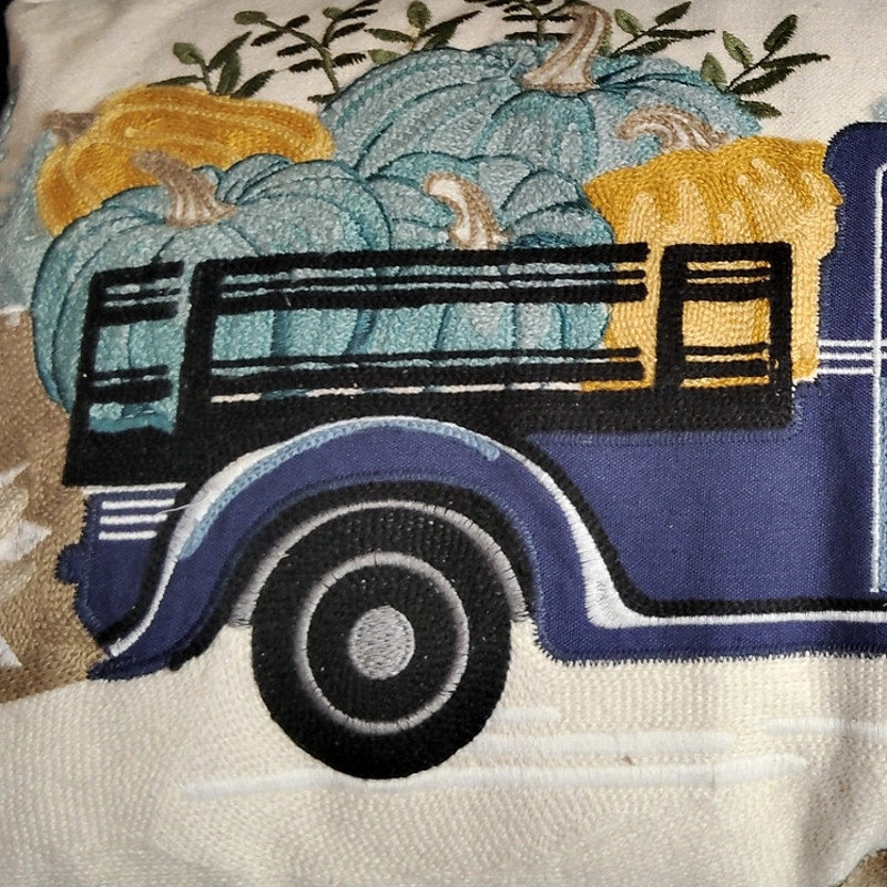 Fall Truck Lumbar Throw Pillow – 12 x 19 in – Nordstrom Rack