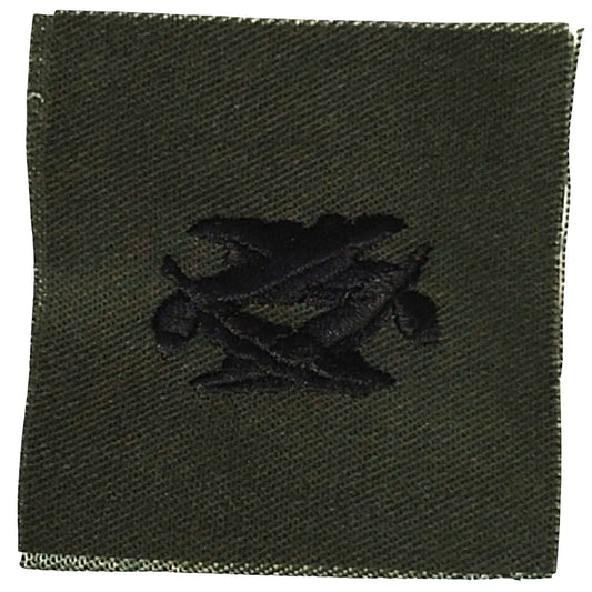 Vintage USN BDG Subdued Civil Engineer Cap Device, 2-3/" x 2-3/8" – Embroidered Patch, Vanguard