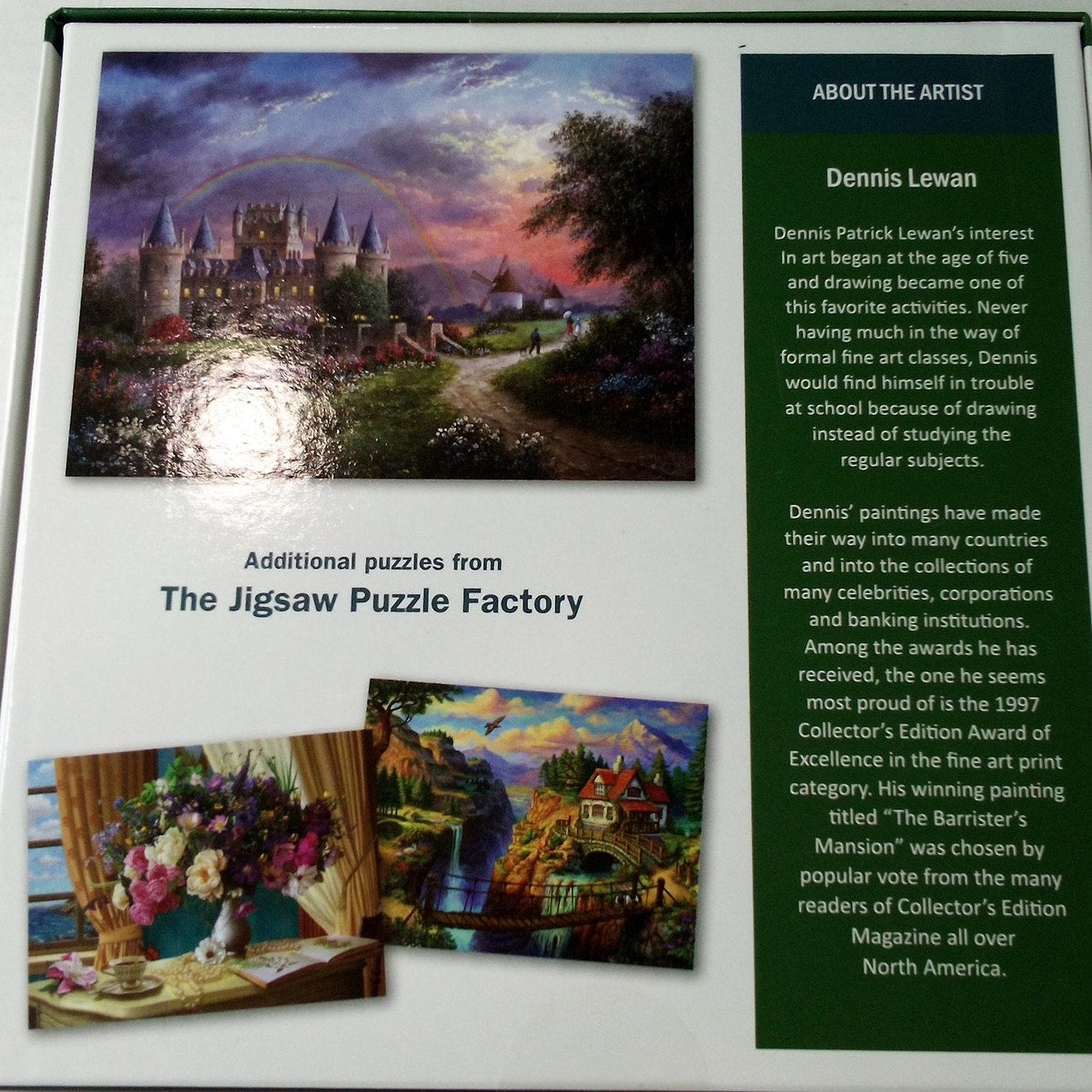 Inverarav Castle 550‑Piece Jigsaw Puzzle – The Jigsaw Puzzle Factory