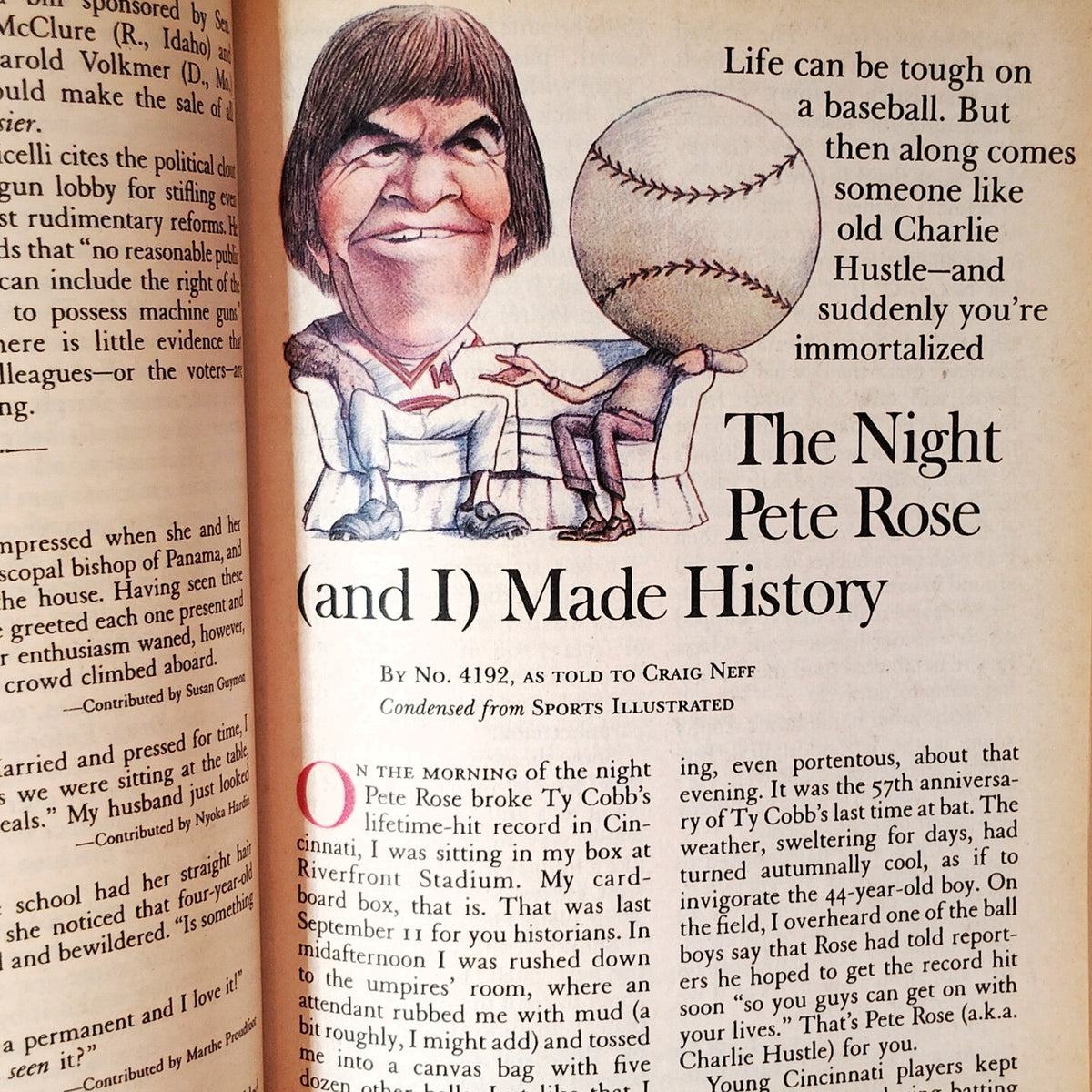 Reader's Digest January 1986 Magazine - Margaret Thatcher Family Fitness