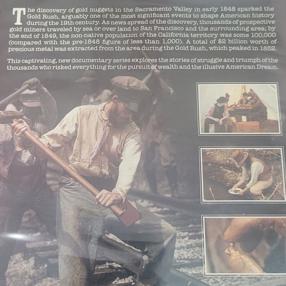 Gold Rush: The Discovery of America DVD – Historical Documentary