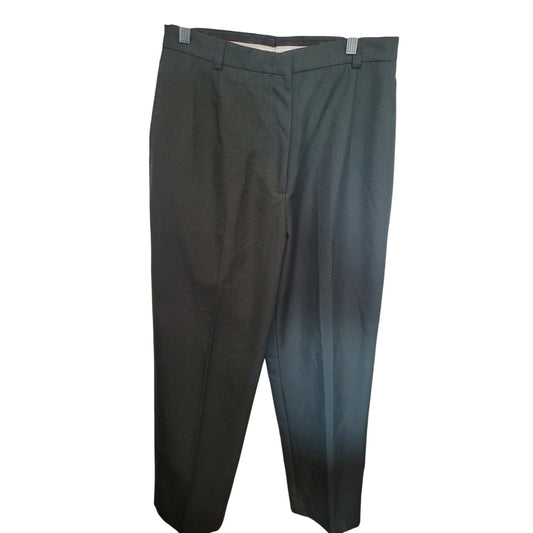 US Military Women’s Dress Slacks - Size 10MR - Green Shade 489 - Poly/Wool Serge