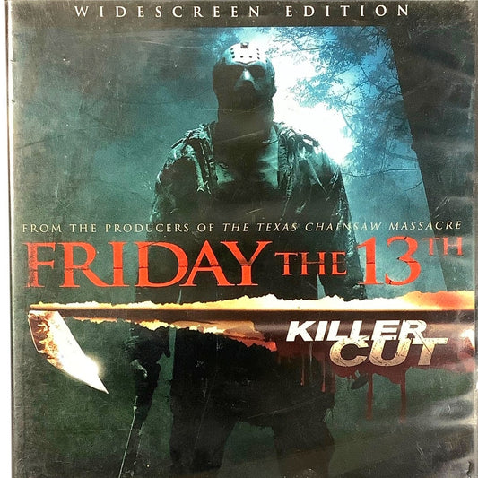 Friday the 13th Killer Cut Widescreen Edition (DVD 2009) "R" 106  Minutes