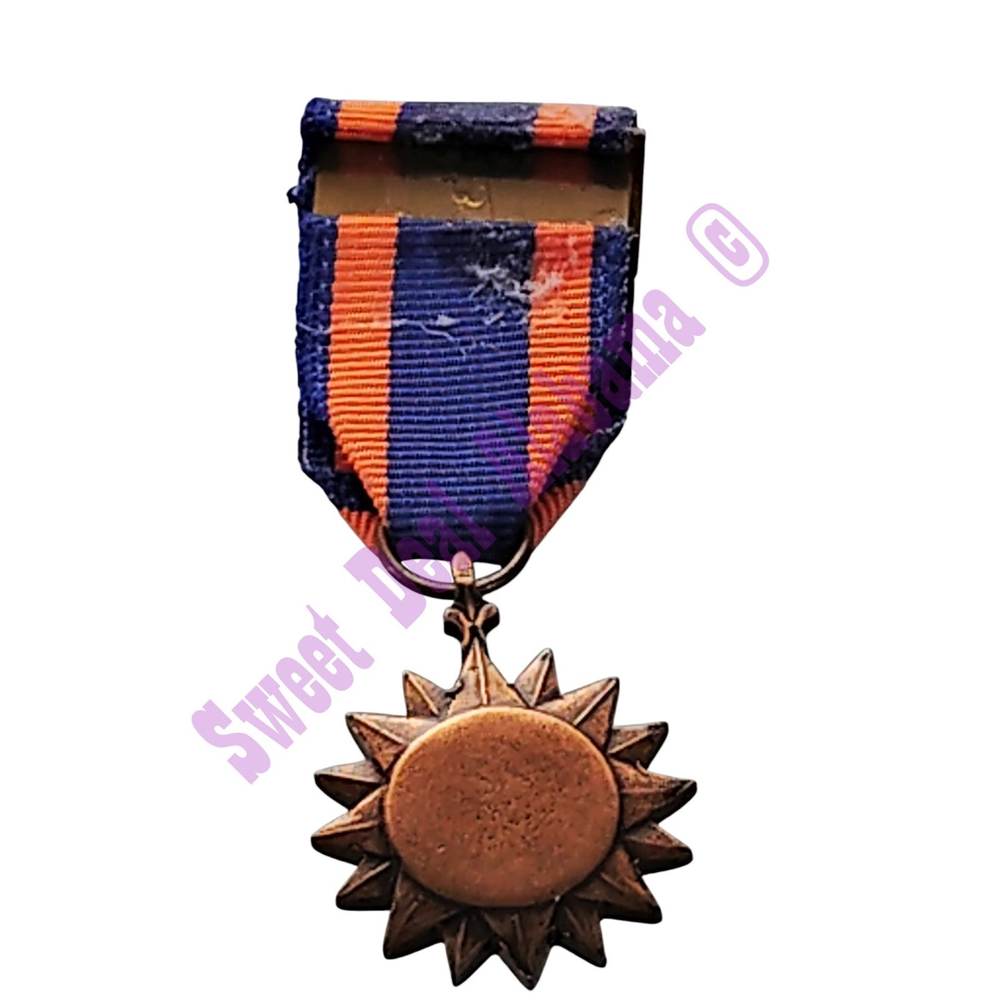Air Medal Mini Medal (3/4"D) Ribbon (3/4"W) Overall (2-1/4"H)