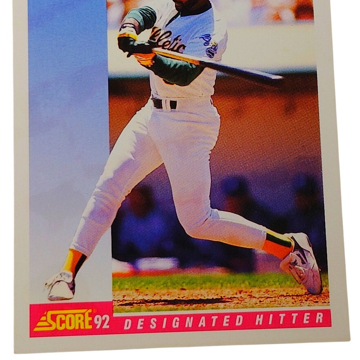 1992 Score Harold Baines #137 Oakland Athletics Designated Hitter MLB Baseball EX