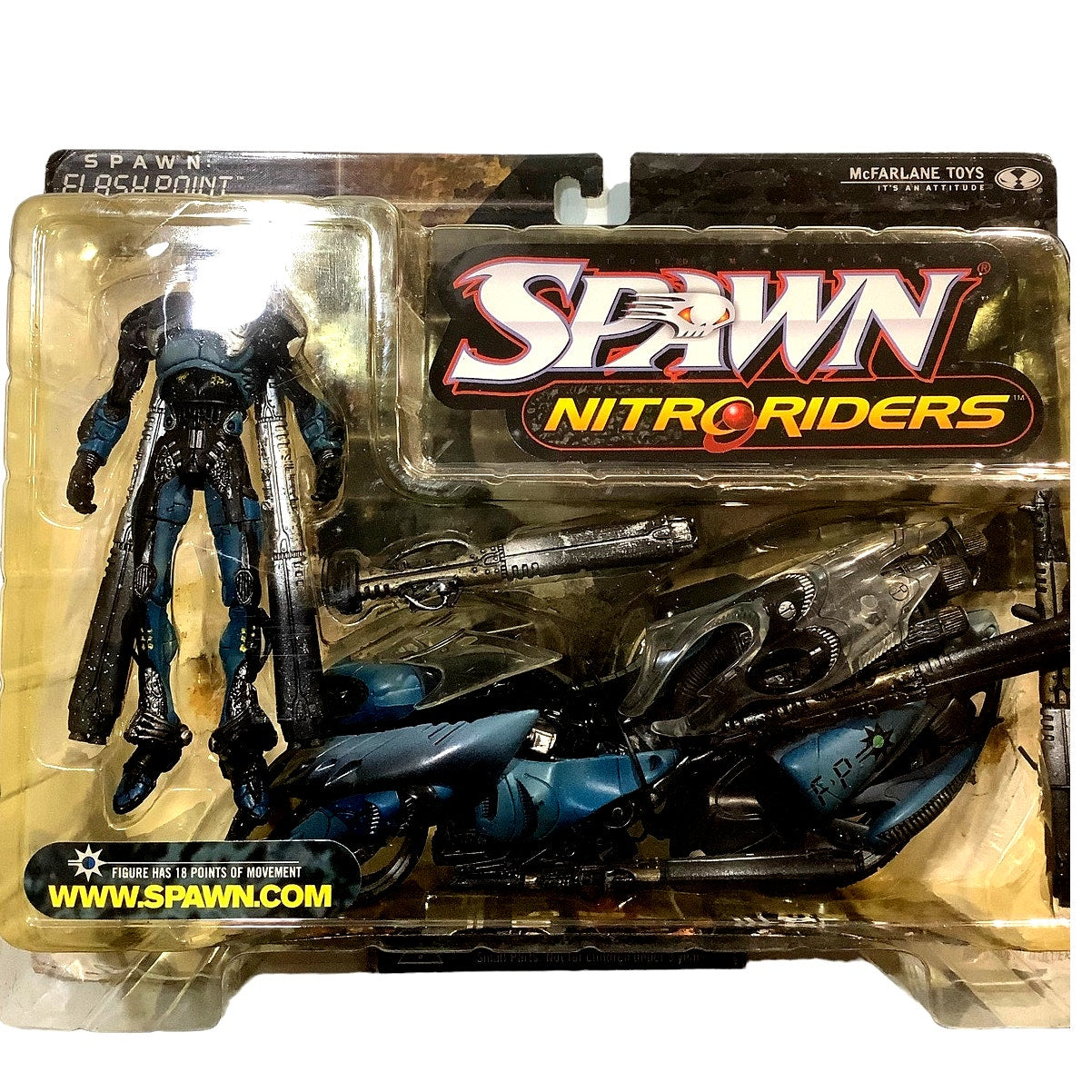 1999 Spawn Nitro Riders Series 16 Flash Point, Nitro Riders, Silver Edition
