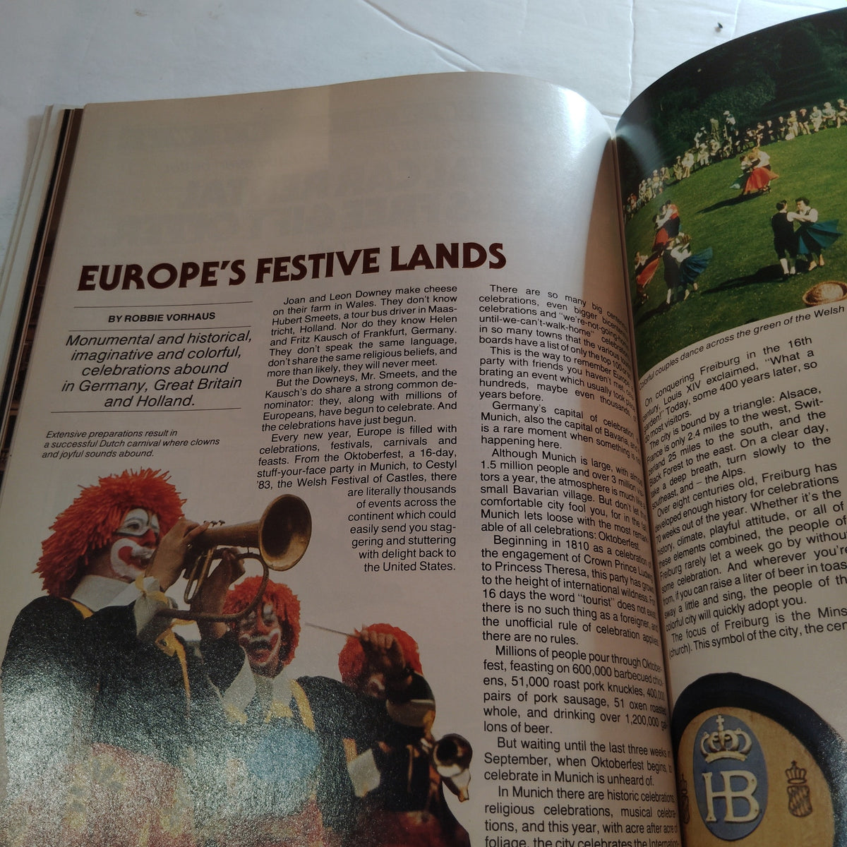 Delta SKY Magazine- February 1983 - USFL Kicks Off, Europe, John deButts, Coffee