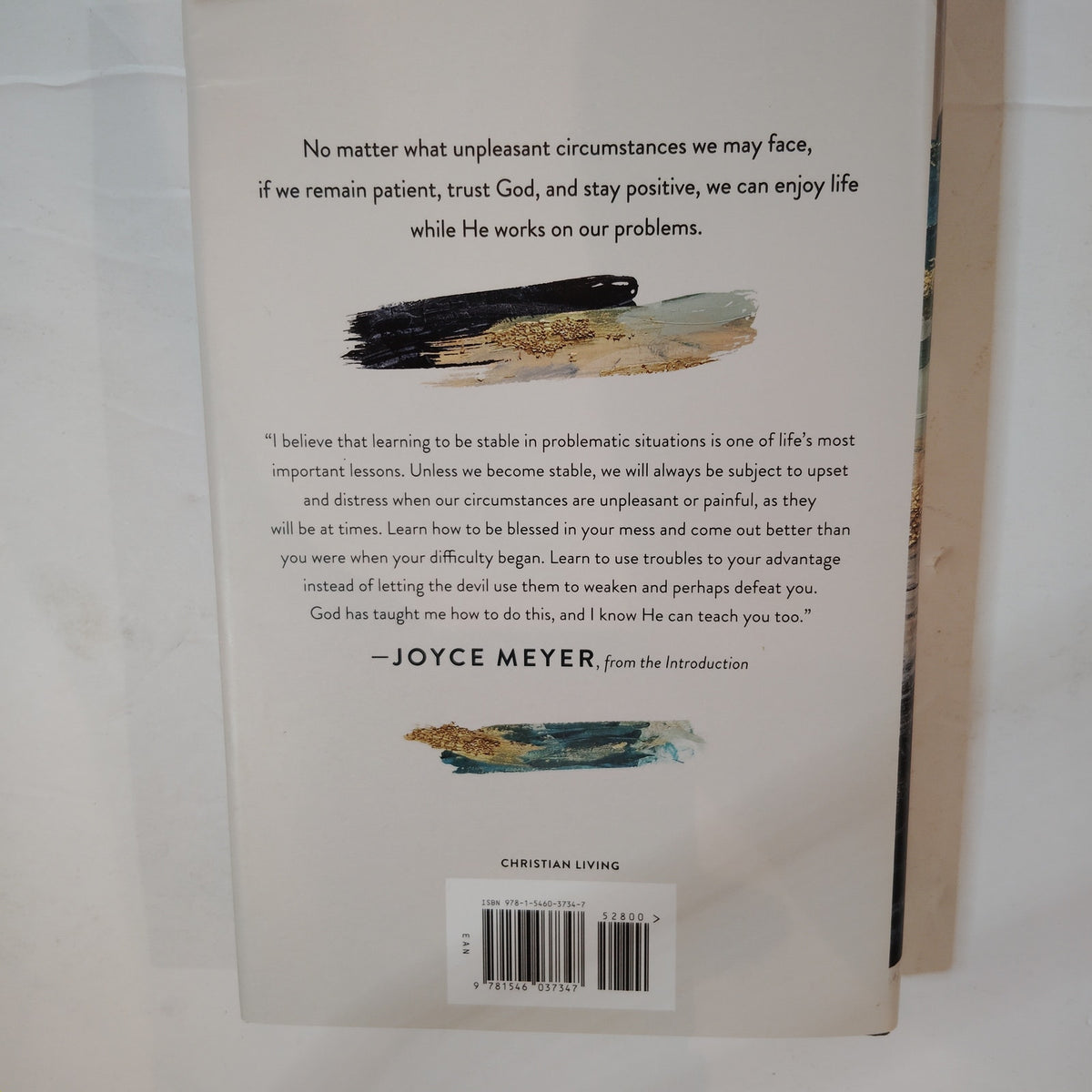 Joyce Meyer Blessed in the Mess Hardcover 2023 1st Edition Christian Living