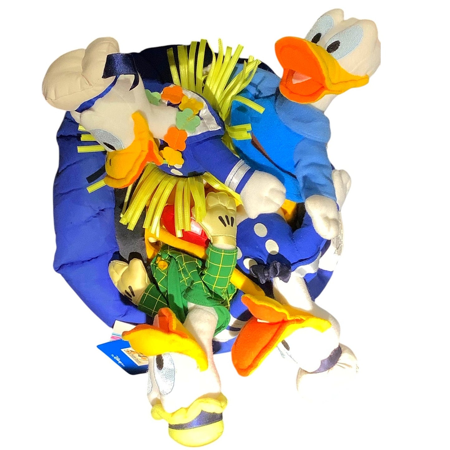 Disney Donald Duck 65th Anniversary 2014 Plush Lifeboat w/ 4 Donald's Year's Ago