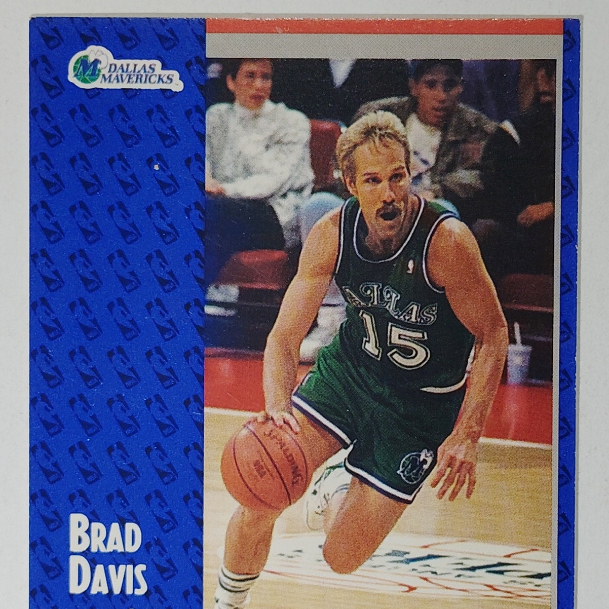 1991–92 Fleer Brad Davis #266 – Dallas Mavericks – Guard – VG/EX