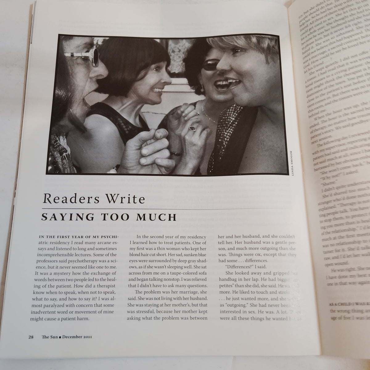 The Sun Magazine December 2011 Issue #432 - Literary Essays & Photography