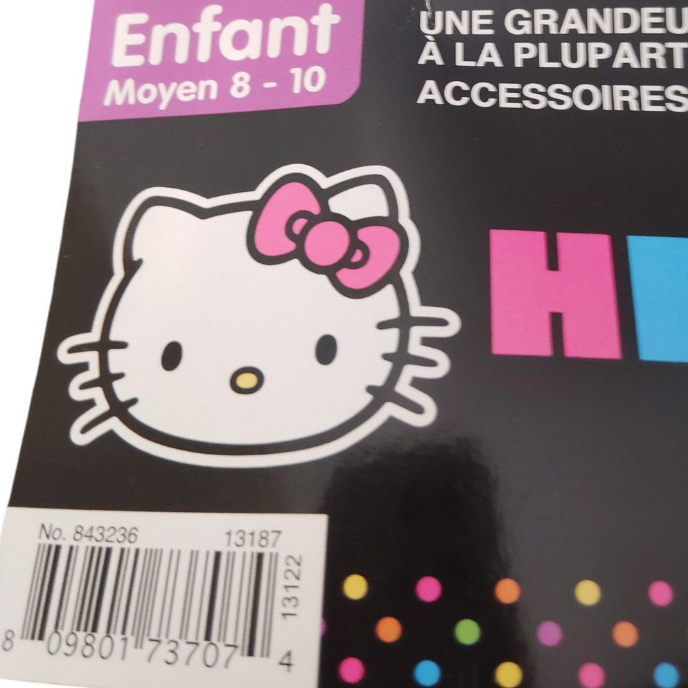 Girls Hello Kitty Costume Hoodie Medium (8-10)