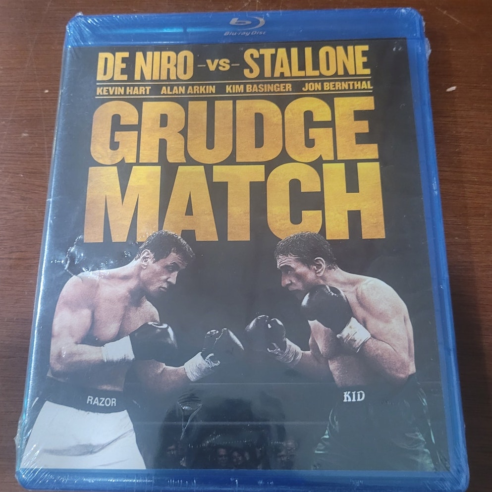 Grudge Match Blu-ray Comedy Boxing, De Niro Stallone Kevin Hart Alan Arkin 2013