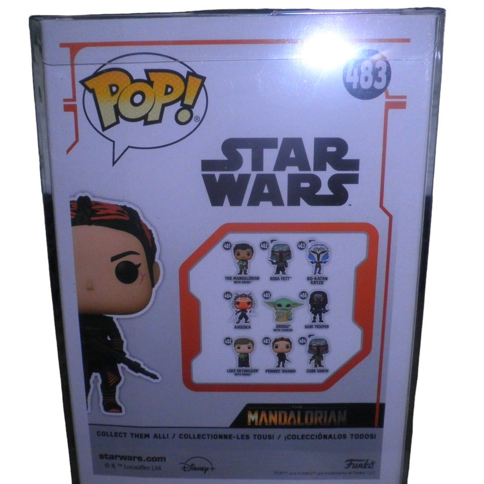 Funko Pop! Star Wars: The Mandalorian - Fennec Shand Vinyl Bobblehead, NIB