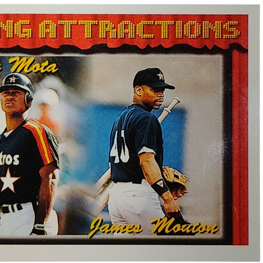 1994 Topps #782 Gary Mota / James Mouton Coming Attractions Houston Astros - VG/EX