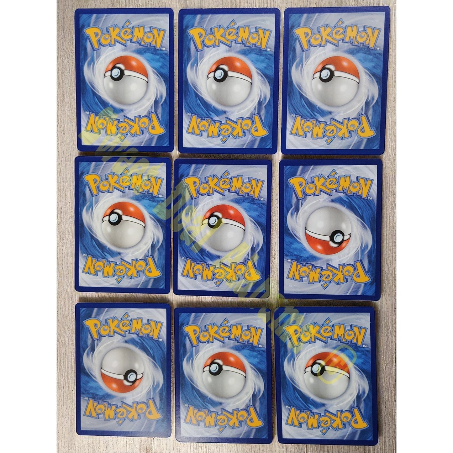 18 Random Pokémon Cards Pictured, Actual Photos Provided