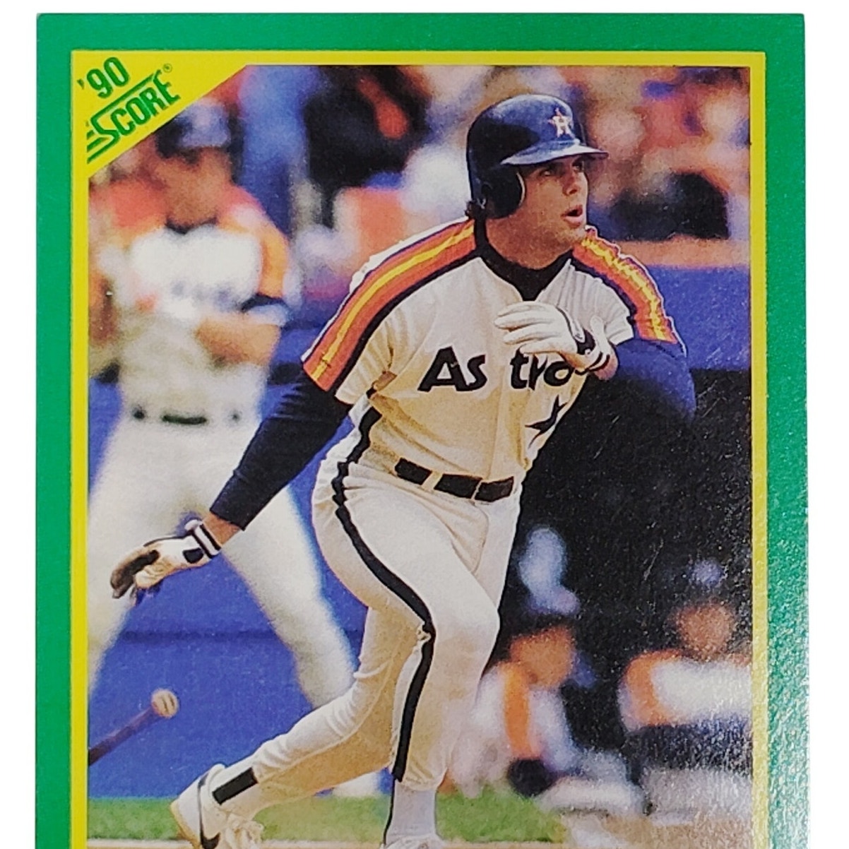 1990 Score Ken Caminiti Card #76 Houston Astros 3B VG/EX (W UER - Birthplace)