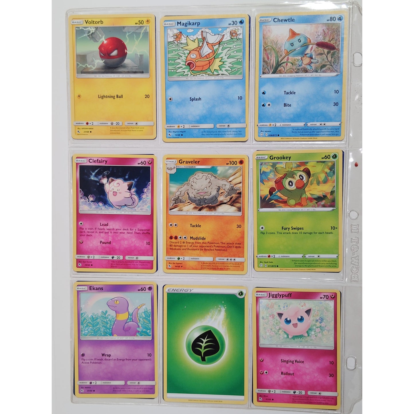 18 Random Pokémon Cards Pictured, Actual Photos Provided