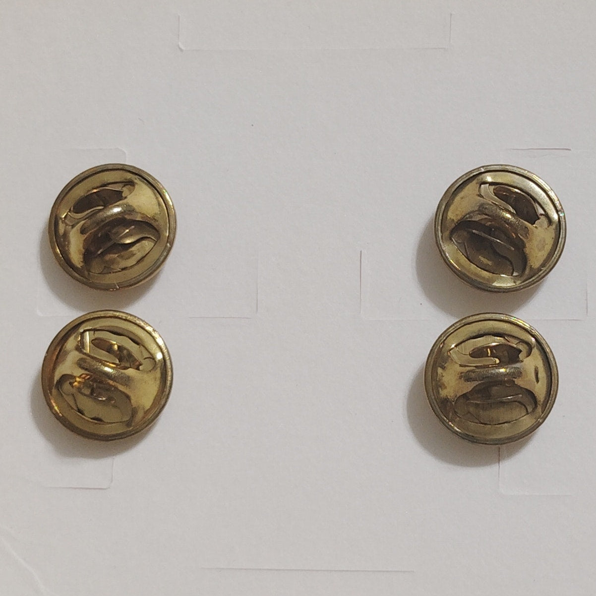 Ira Green USMC WO5 Collar Devices – Red‑Stripe No‑Shine Silver Bar – 1 Pair