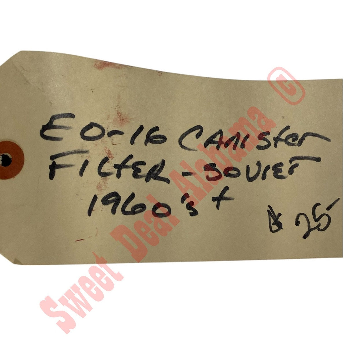 Soviet EO-16 Canister Filter, 1960's "Coffee Can" Filter 30mm GOST Thread