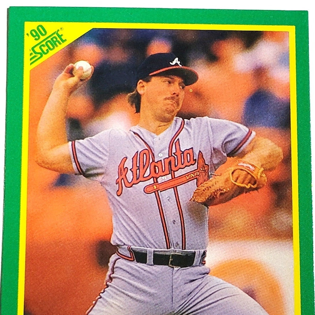 1990 Score Joe Boever Card No. 81 Atlanta Braves RP VG/EX