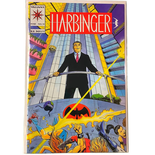 Harbinger #15, March 1993, Valiant Comics, Genre -Superhero, NM 9.4