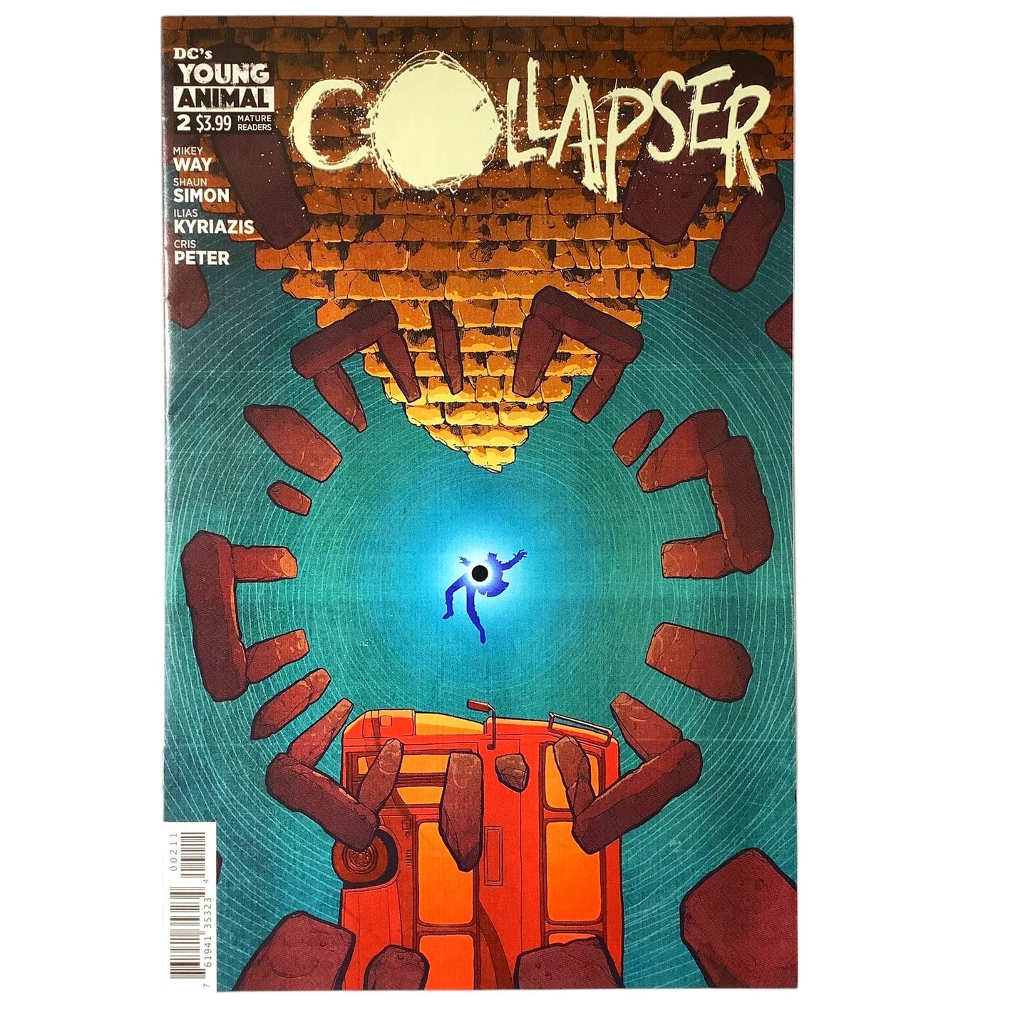 DC Comics, Collapser #2, Mar 1998, NM 9.4