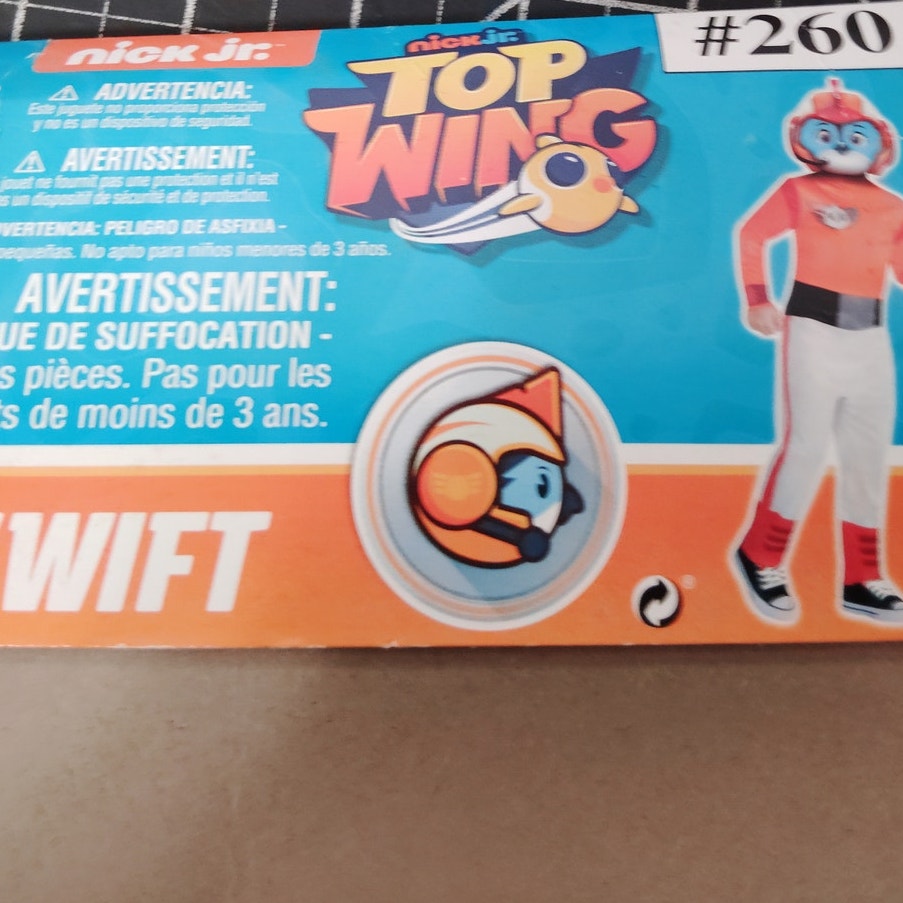 Amscan Top Wing Swift Toddler Boys Costume 3-4T with Accessories