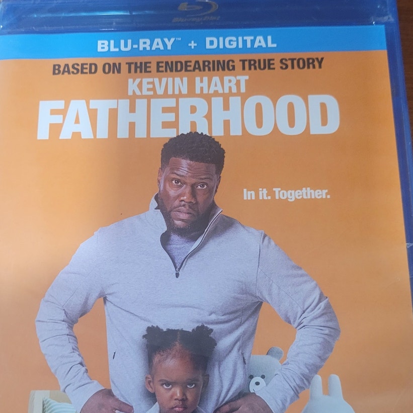 Fatherhood Blu-ray + Digital 2021 Drama Comedy Movie Kevin Hart Single Dad Story